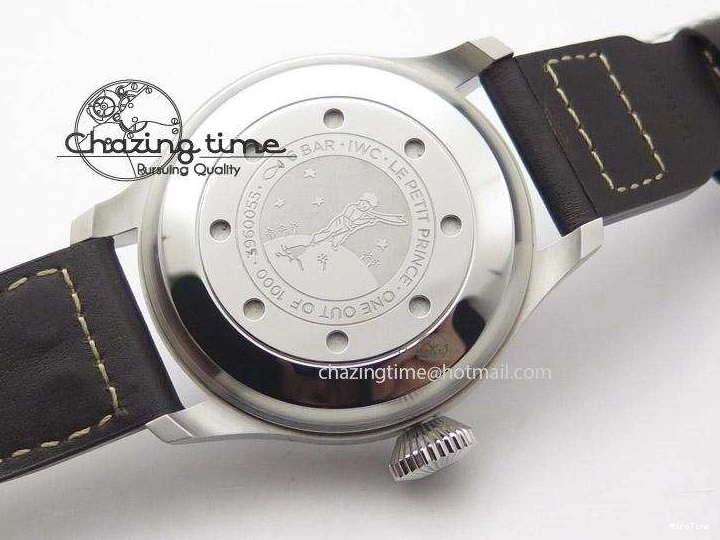 MIROTIME 0123 Refined Big Pilot IW500908 ZF 1:1 Best Edition Le Petit Prince On Brown Leather Strap A521111 V 7247